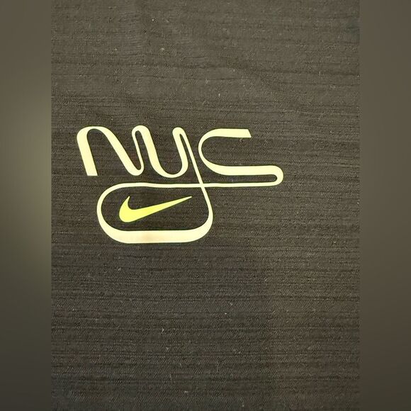 NWOT Nike Dri-FIT Miler NYC Short Sleeve Running Top Black Men’s - Picture 8 of 14